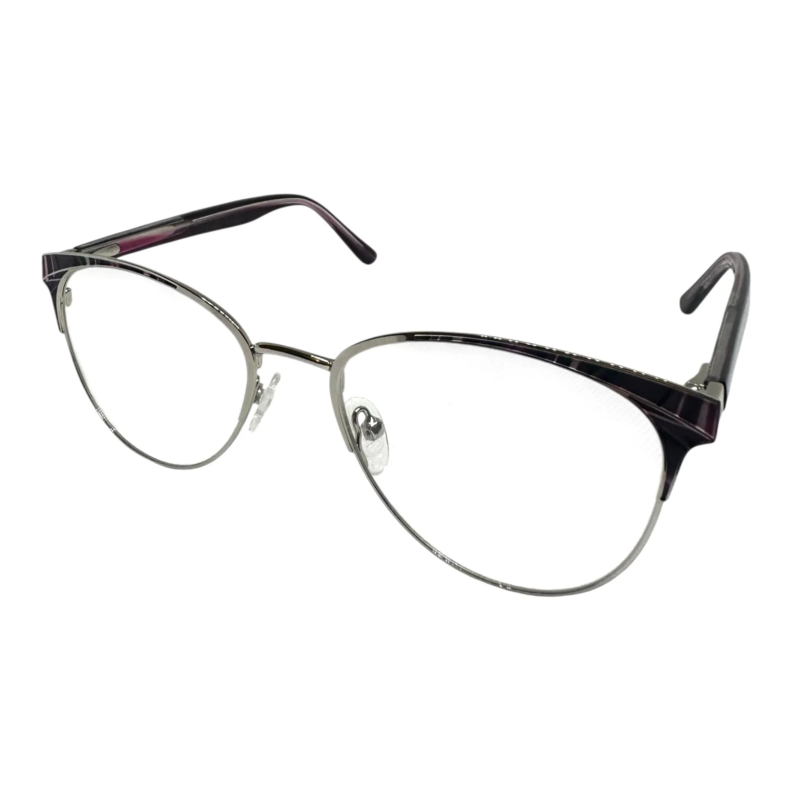 Multicolor Cat Eye Eyeglasses Womens Glasses Frames Metal Acetate Lightweight 4