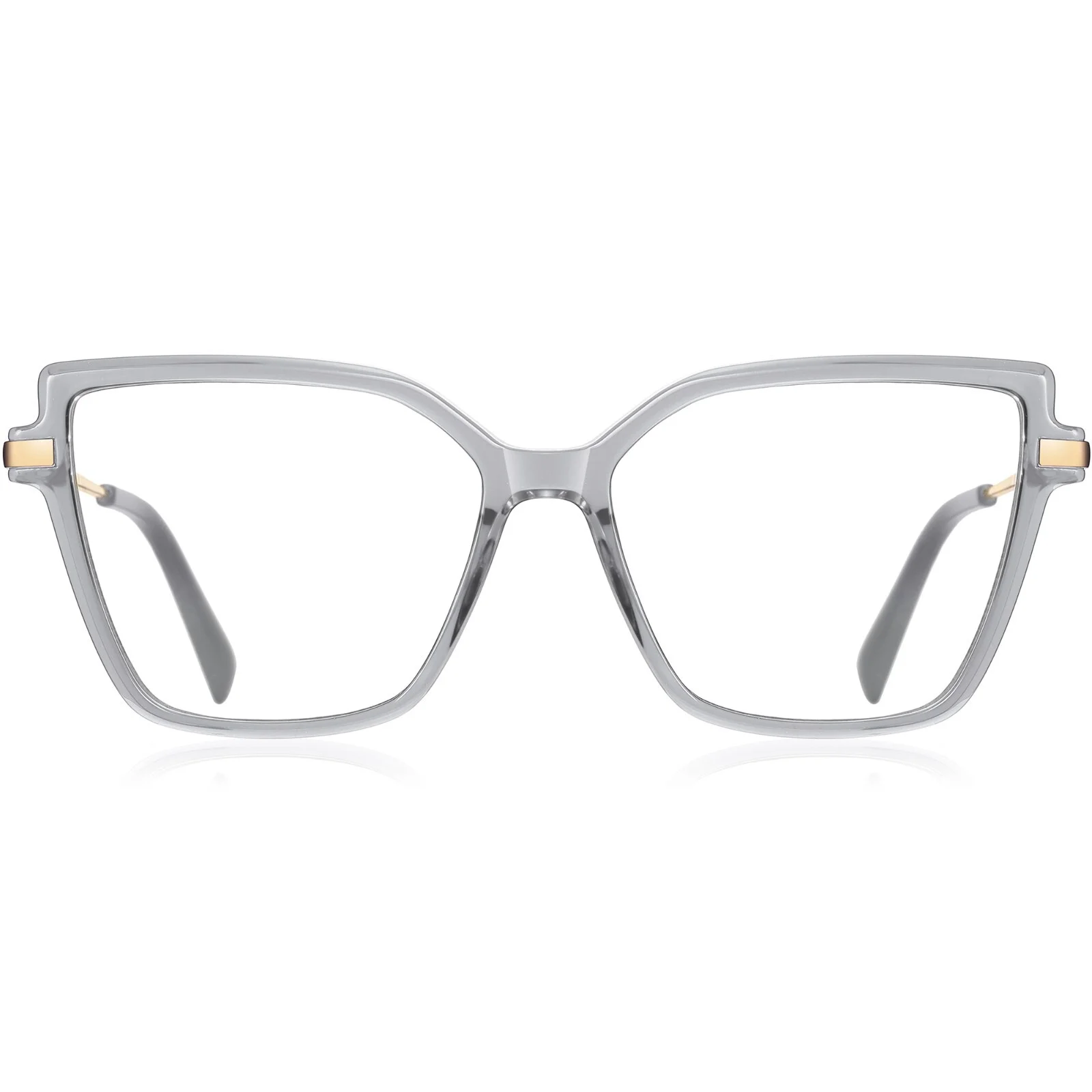 Slim Cat Eye BLACK Clear Crystals Sexy RETRO PInUP WaYfe Eyeglasses Frames 1317 2